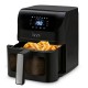 AIR FRYER  IZ-8236 (224342) AIRFRYER ΜΑΥΡΗ 1500W 4,5Lt ΜΕ ΠΑΡΑΘΥΡΟ